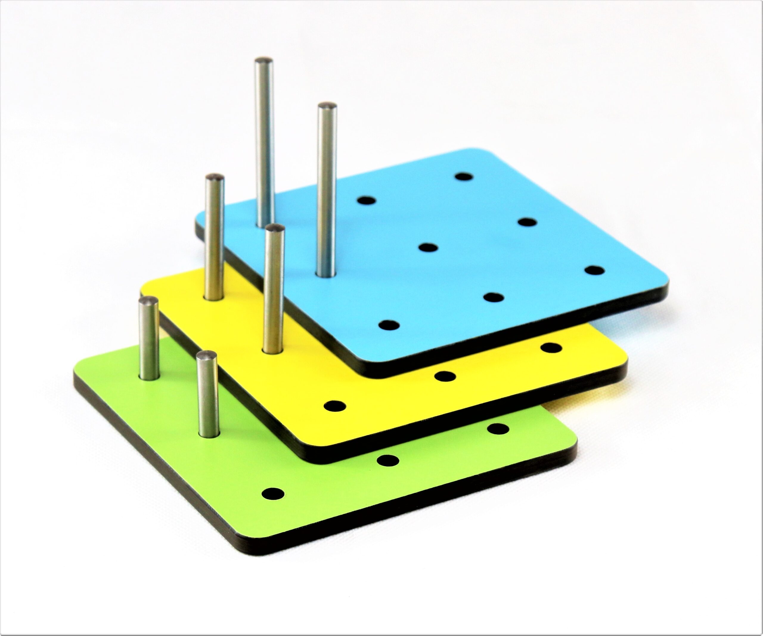 9 Hole Peg Test mit Edelstahlsteckern